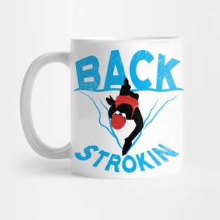 Womens Backstroke Swimmer Mug